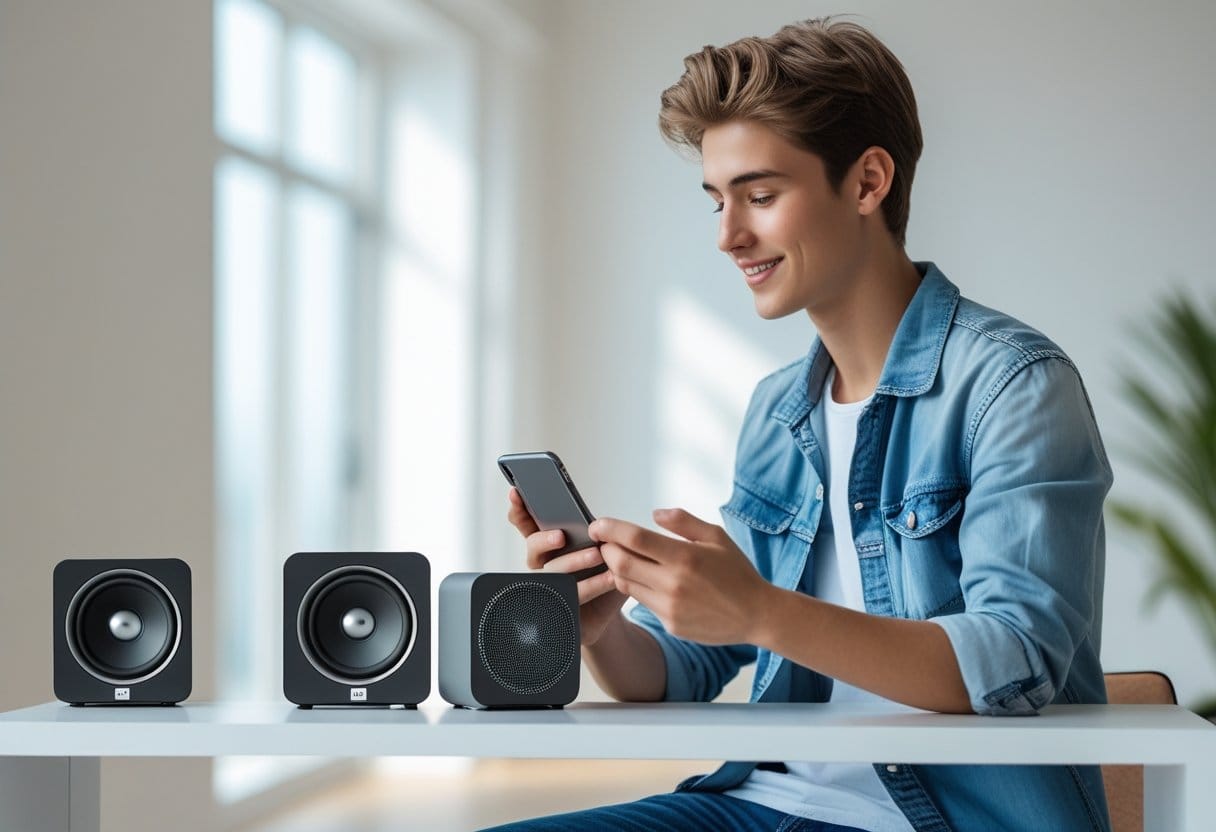 You are currently viewing Forbedr din e-sim lydoplevelse online med de bedste trådløse højttalere